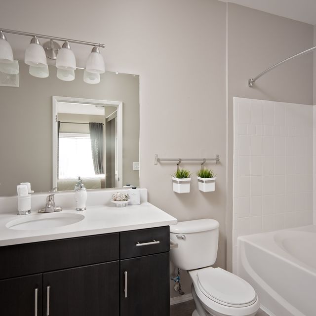 Canyon View Apartments - Well-Lit Bathroom